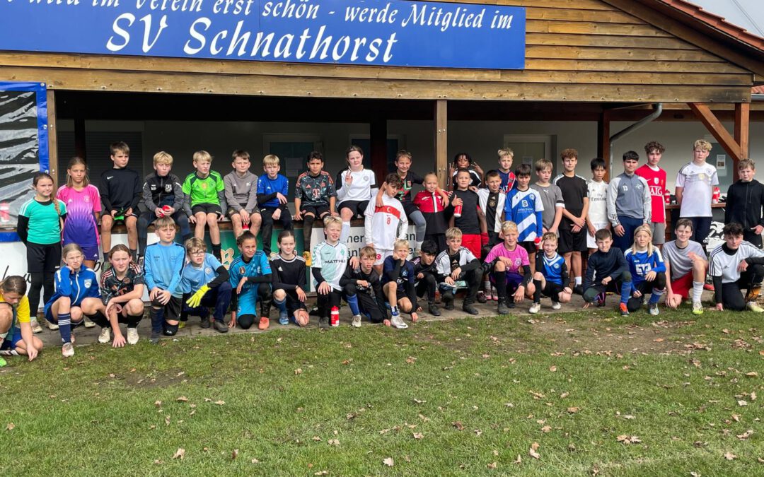 Fussball-Camp des SV Schnathorst ein voller Erfolg